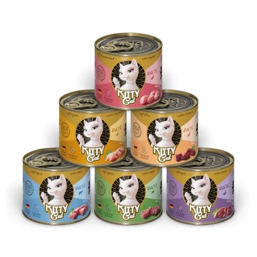 KITTY Cat Paté Mix 6 x 200 g