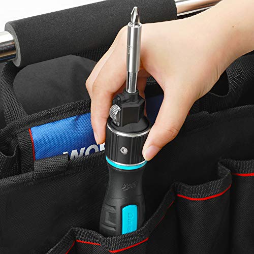 DOUBLEDRIVE Ratcheting Screwdriver Set - 2X Faster, 37-piece Repair Tool Kits for Laptop, PC, Furniture, DIY Hand Work