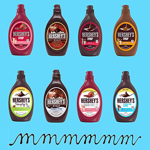 Hershey's Chocolate Syrup, Simply 5, 21.8 Ounce (Pack Of 6) #TOP3