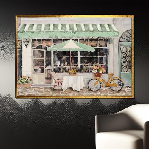 Tableau café français pour transformer un mur blanc en une superbe décoration bistro