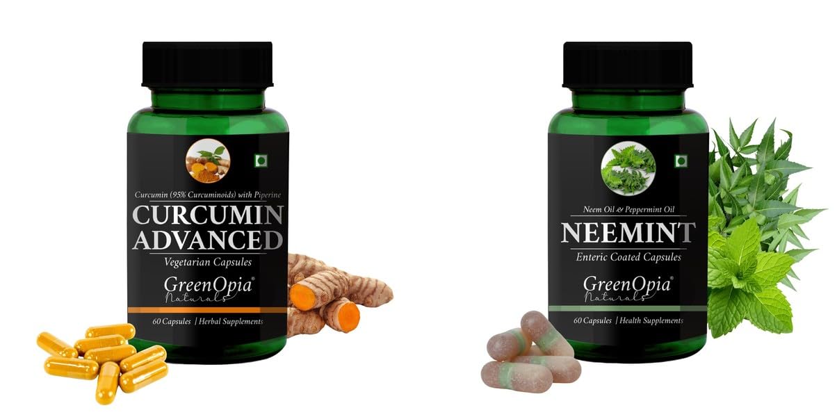 Curcumin C3 Piperine Neemint Oil Wellness Daily Vitality 60 CAPSULES-image-30