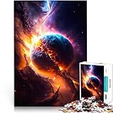 Puzzles de 2000 pièces pour Adultes Naissance d\'une planète Jeu Familial Anti-Stress Défi Difficile Œuvre d\'art 70x100cm