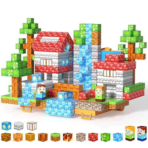 Wxlbr Magnetic Blocks, Magnetic Building Blocks,STEM Constructions Magnet Blocks for