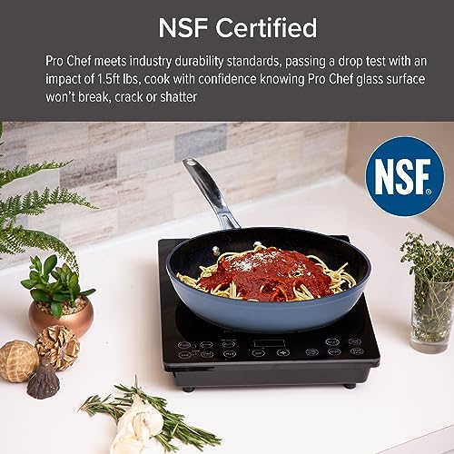 image for Nuwave Pro Chef Induction Cooktop, Portable, Large 8” Heating Coil, 