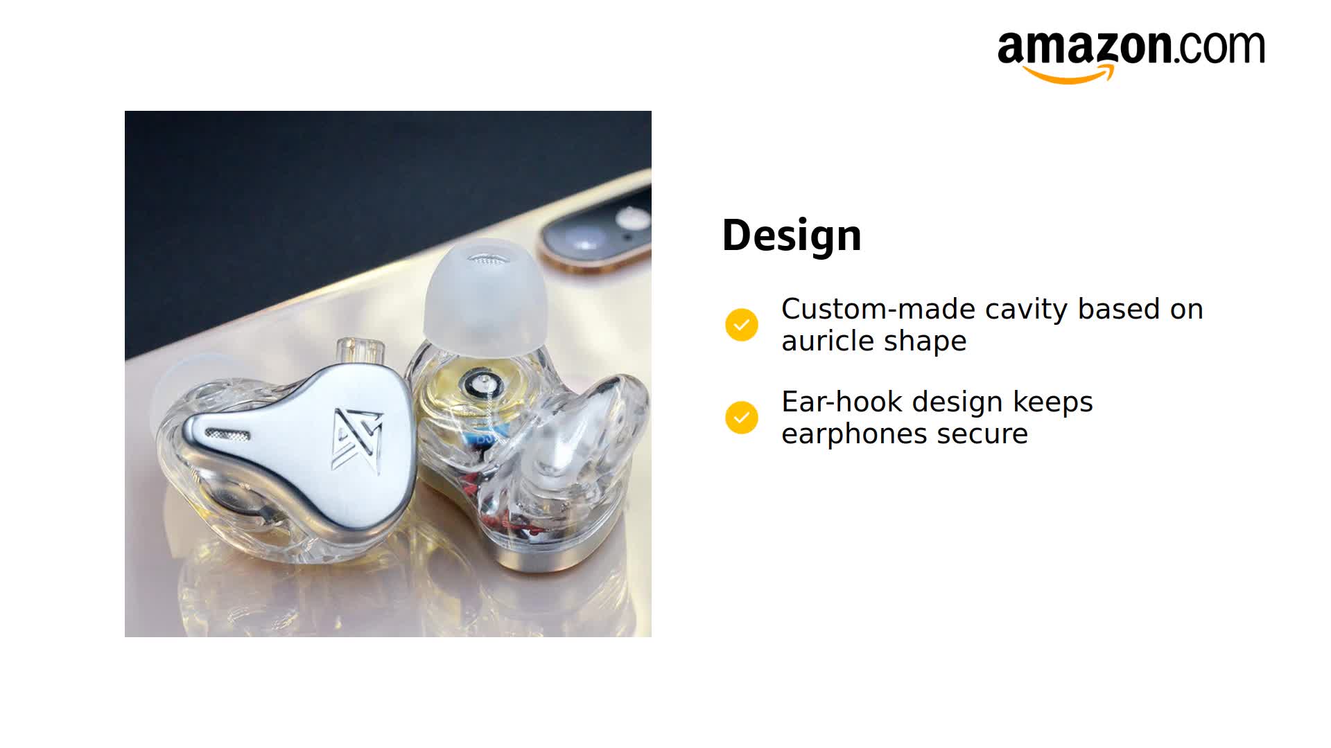 Amazon.com: KZ DQ6 Array Type Three-Unit Dynamic in-Ear Headphone