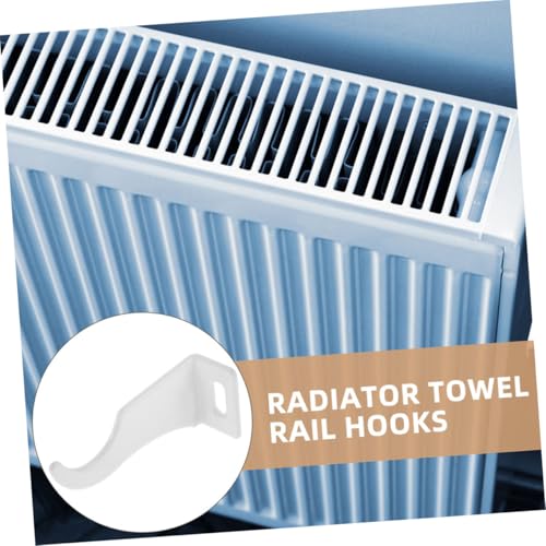 Crochets pour radiateur réglables et robustes en acier allié pour serviette