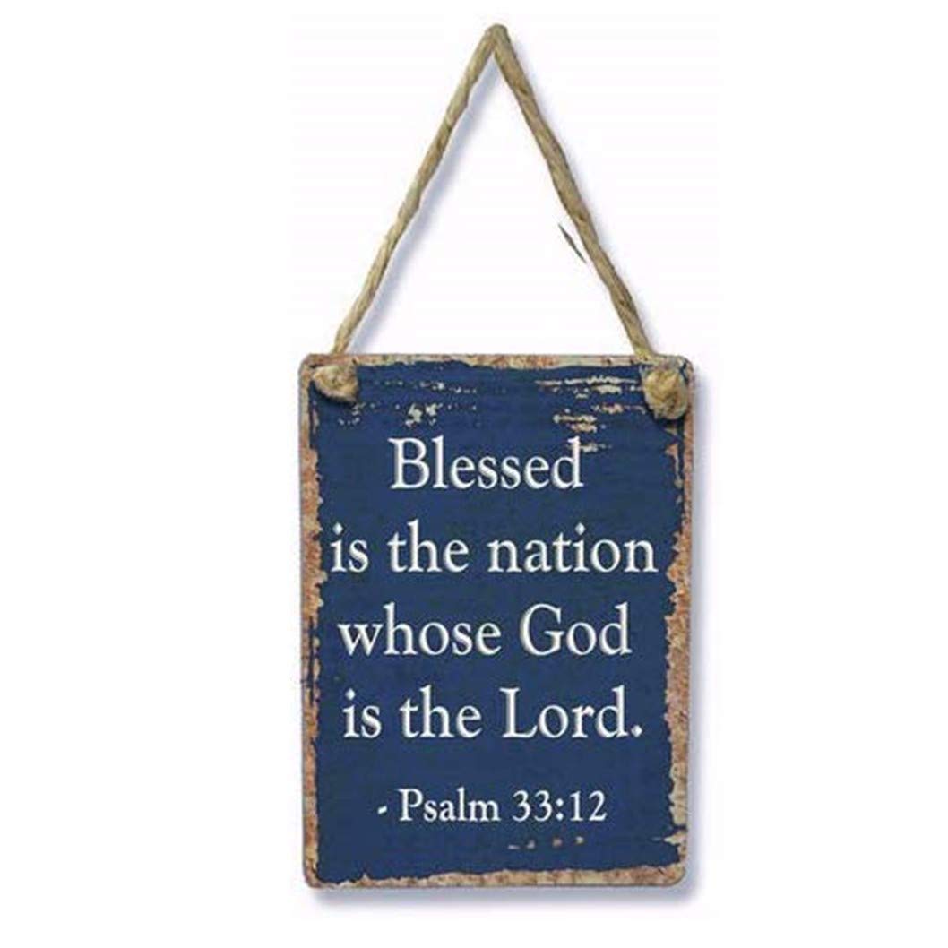 Divinity Boutique Hanging Sign-God Bless America