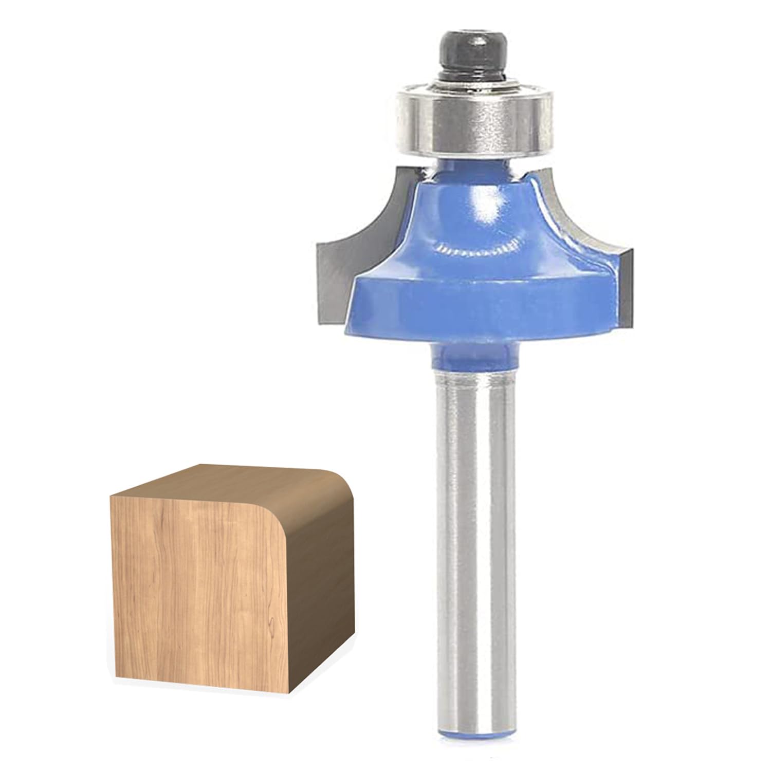 Round Over Router Bits 1/4 Inch Shank,Radius 1/4″ Roundover Beading ...