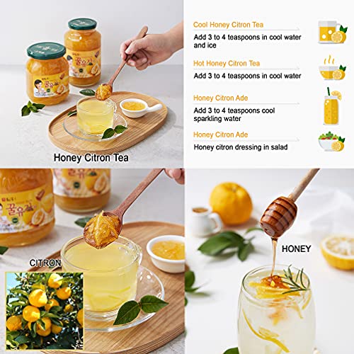 Damtuh Korean Honey Citron Tea, Citron Tea With Honey, Yuzu Marmalade, Yuzu Sauce For Salad, Citron Spread, Honey Citron Jam, 27.16 Oz 700G #TOP3