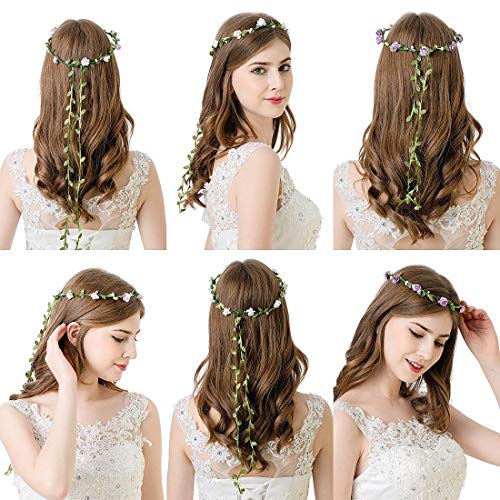 Artificial Vine Fake Leaves 265 Feet Artificial Leaf Garlands Fake Hanging Plants Fake Foliage Garland Diy For Wreath Party Wedding Wall Crafts Decor (Green) #TOP6