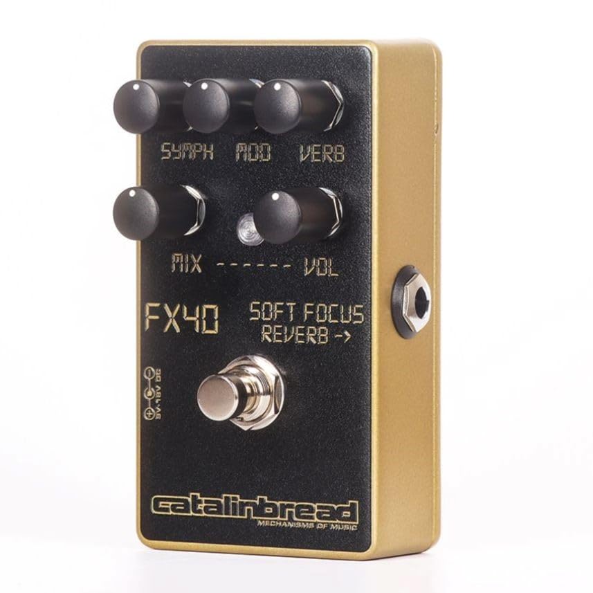 Amazon.com: Catalinbread Soft Focus Shoegaze Pedal, Gold : Musical