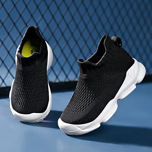 Eliogn Kids Fashion Sneakers Breathable Mesh Socks Shoes Lightweight Running Shoes for Boys and Girls (Toddler/Little Kid)3