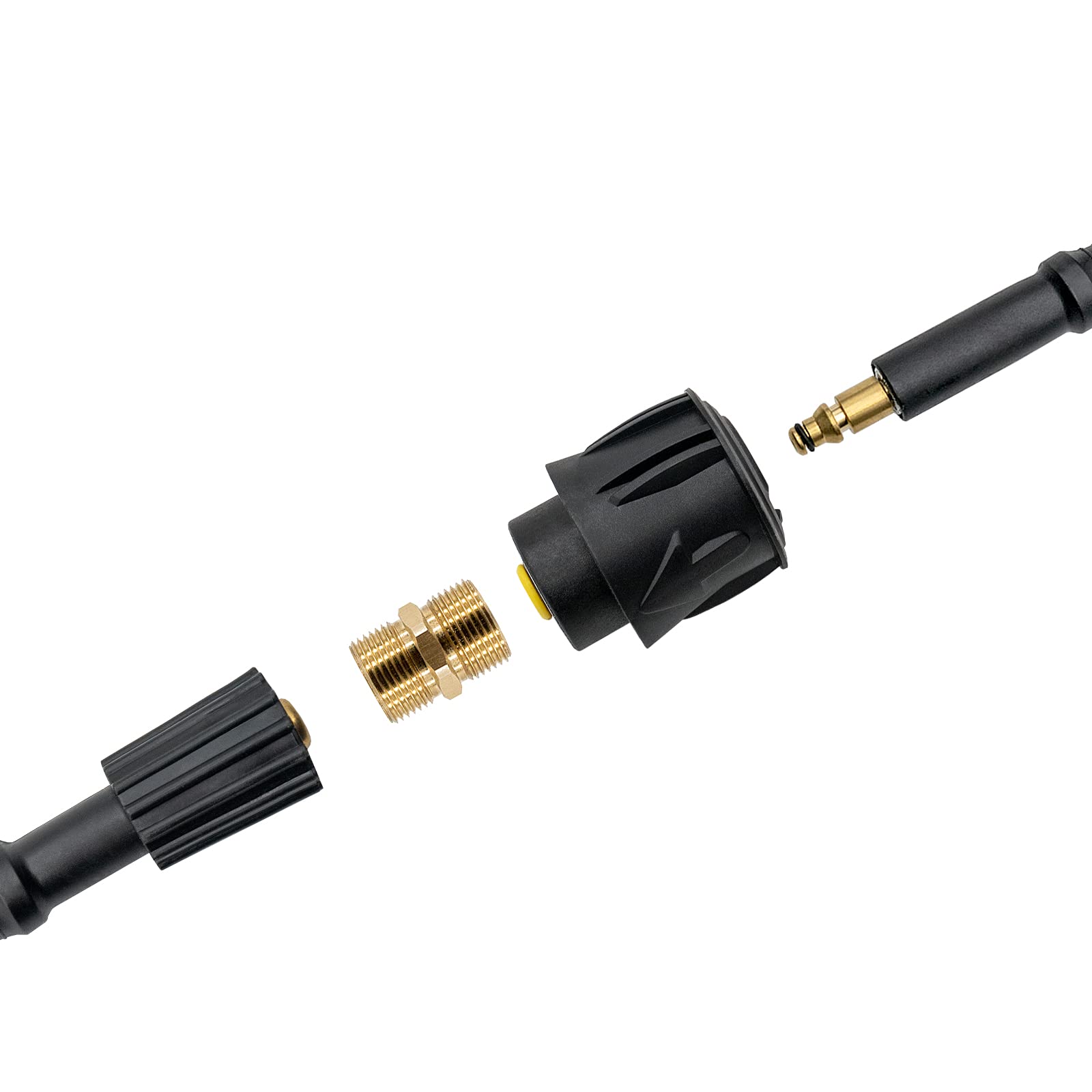 DERASLケルヒャー(KARCHER)用 ワンタッチカップリング ケルヒャー用クイックカップリング M22 14㎜メス ケルヒャーに対応