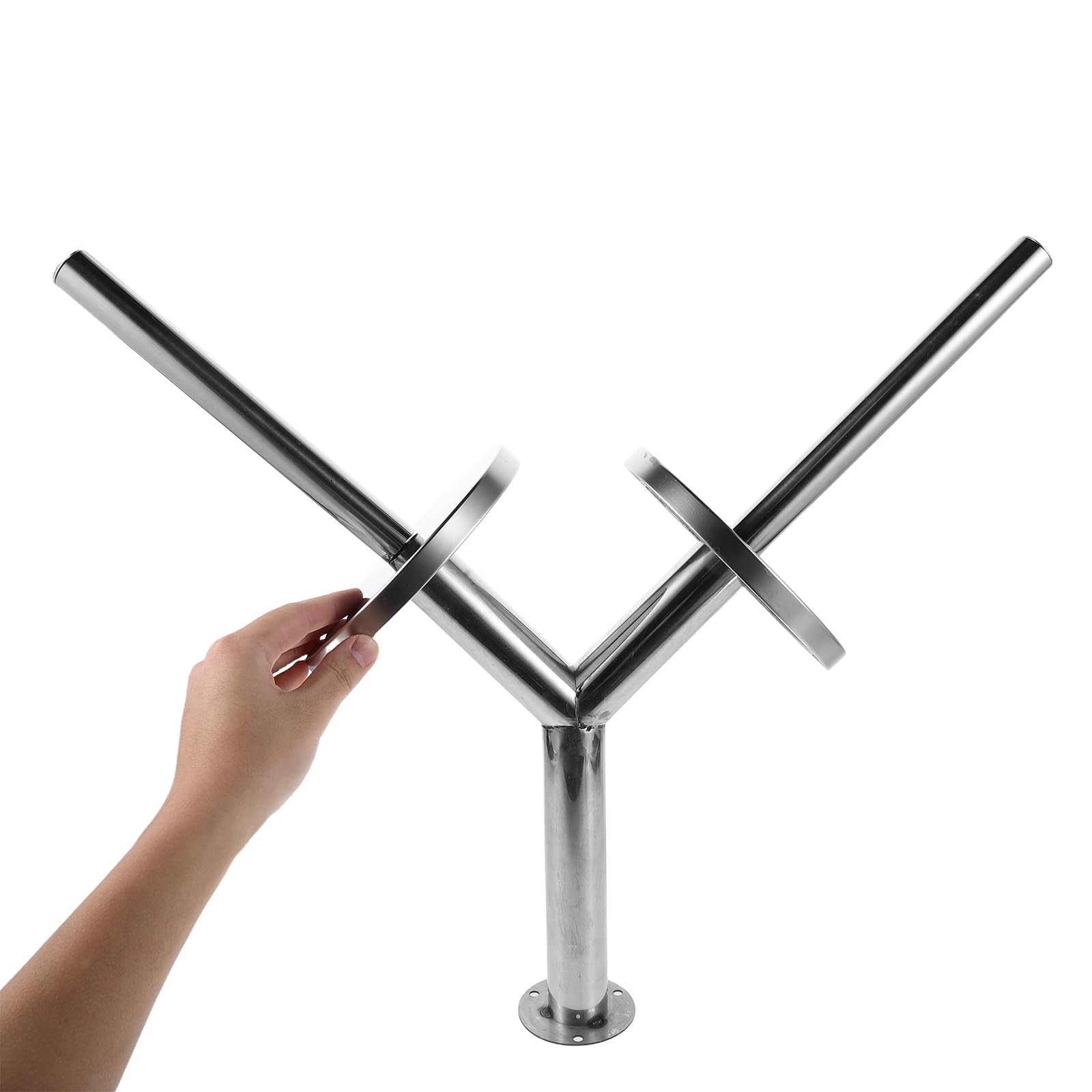 Soporte para Bolsas de Supermercado de Acero Inoxidable, Dispensador Montado en Pared, Compatible Rollos de Bolsas Plásticas para Uso Doméstico E Industrial, Optimiza Espacio