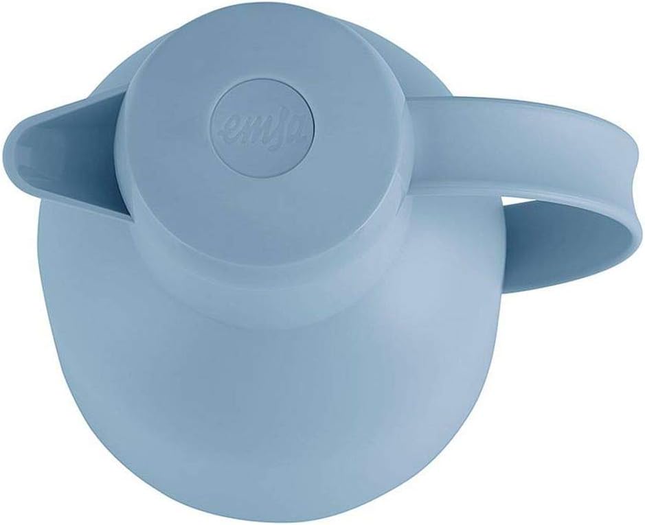 Emsa Samba , Plastic Thermal Jug 1 Litre, Powder Free, Blue