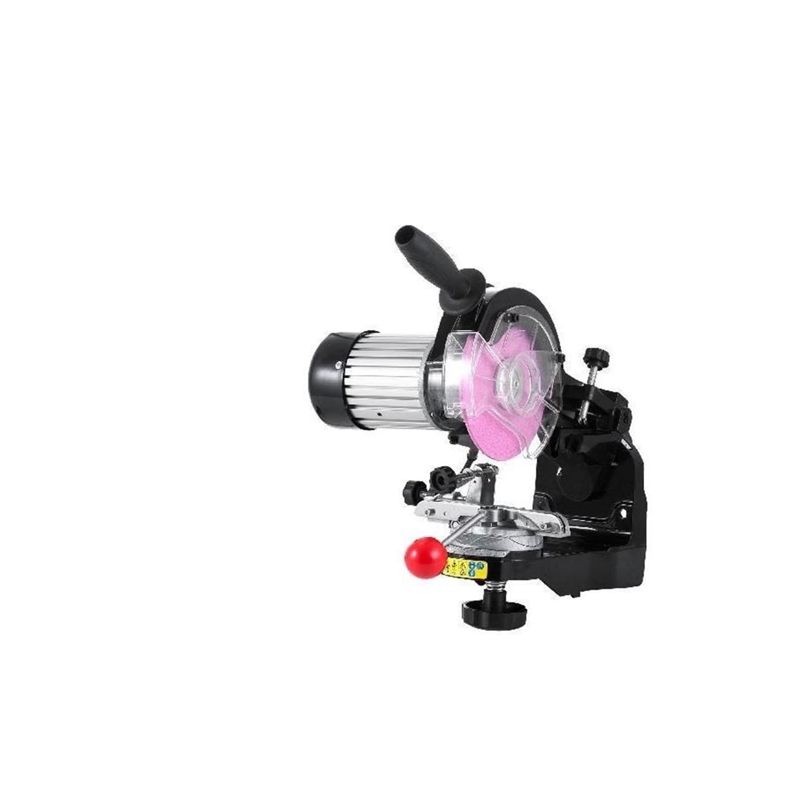 Affilacatene Elettrico da banco in Alluminio a 3000 Giri/min, Portatile, con Angolo Regolabile, Ideale per Principianti e Fai da Te.
