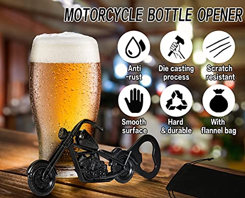 Lkkcher Motorcycle Beer Bottle Opener, Mens Gifts For Birthday Father’s Day, Christmas Gift Ideas For Men Husband Boyfriend Motorbike Lovers, Motorcycles Gifts #TOP4