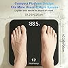 Digital Bathroom Scale for Body Weight: High-Precision 4-Sensor Accuracy, LED Display, 400lb/180kg Capacity, Safe Rounded Corners, Batteries Included #2