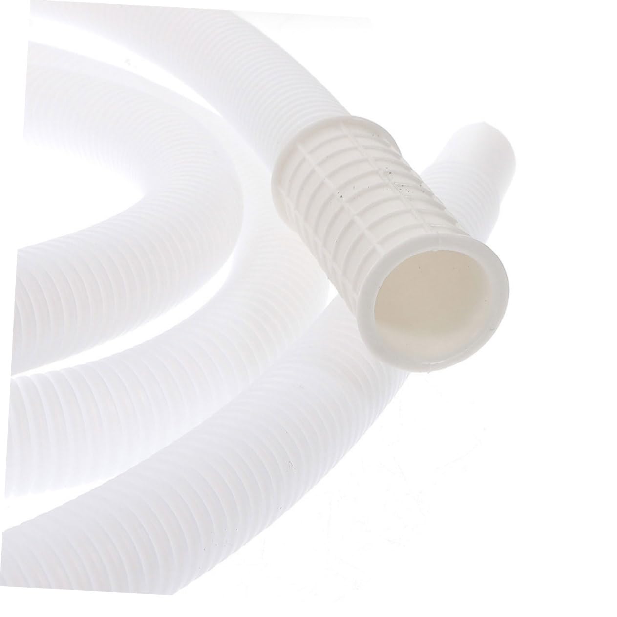 Tubo Scarico Acqua Condizionatore Bianco in Pe e Abs con Fascette in Acciaio Inossidabile Flessibile e Sicuro per Condizionatore Portatile