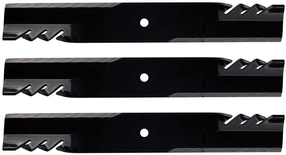 proven part 3-Pack Toothed Mulching Blade Fits Exmark 103-6381