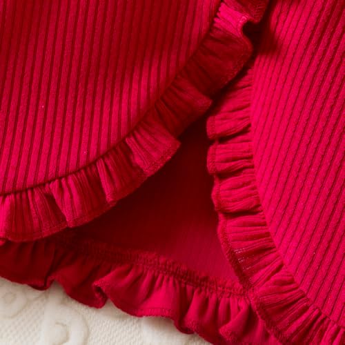 NNJXD 2PCS Little Princess Floral Dress with Cardigan Shrug Sweaters Toddler Girl Fall Clothes4