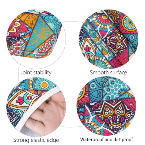 Juego de 3 fundas elásticas para mesa de pícnic ideales para comer en el camping 8