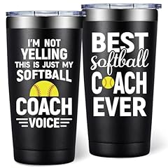 Softball Coach Black