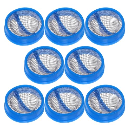 SEWOART Filtro de Malla para Válvula de Entrada de Agua Lavadora Automática, 8 Piezas de 2 Cm, Repuesto para Filtro de Agua, Accesorio para Lavadoras, Prevención de Fugas y Mantenimiento