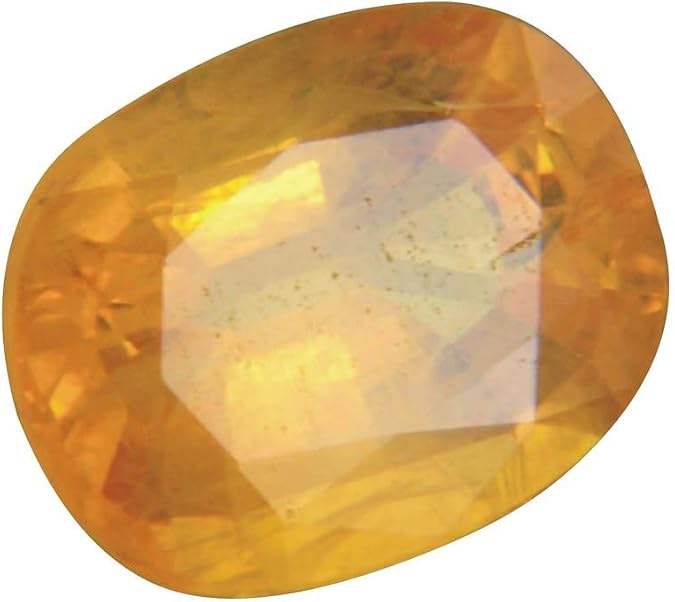 Tejvij And Sons Pukhraj Original Certified Yellow Sapphire Gemstone
