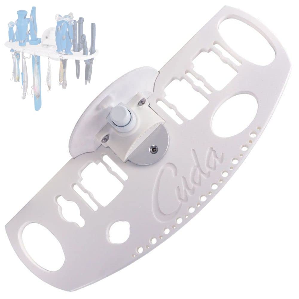 Cuda Fishing Accessories Tool Organizer with SeaSucker Vacuum Mount Technology, 14 x 5.2 x 6 inches, (23029)