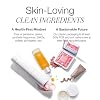 RMS Beauty Skin2Skin Blush Brush - Dual Technology & Ultra-Soft Bristles Ensure Right Amount of Color for Makeup Application - Made with Synthetic Fibers, Vegan & Cruelty-Free (1 Count)