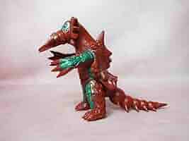 キングクラブ　ソフビ　サンプル？中国バンダイ？ ウルトラ怪獣旧型絶版硬質ソフビ超獣キングクラブ(リアル塗装品
