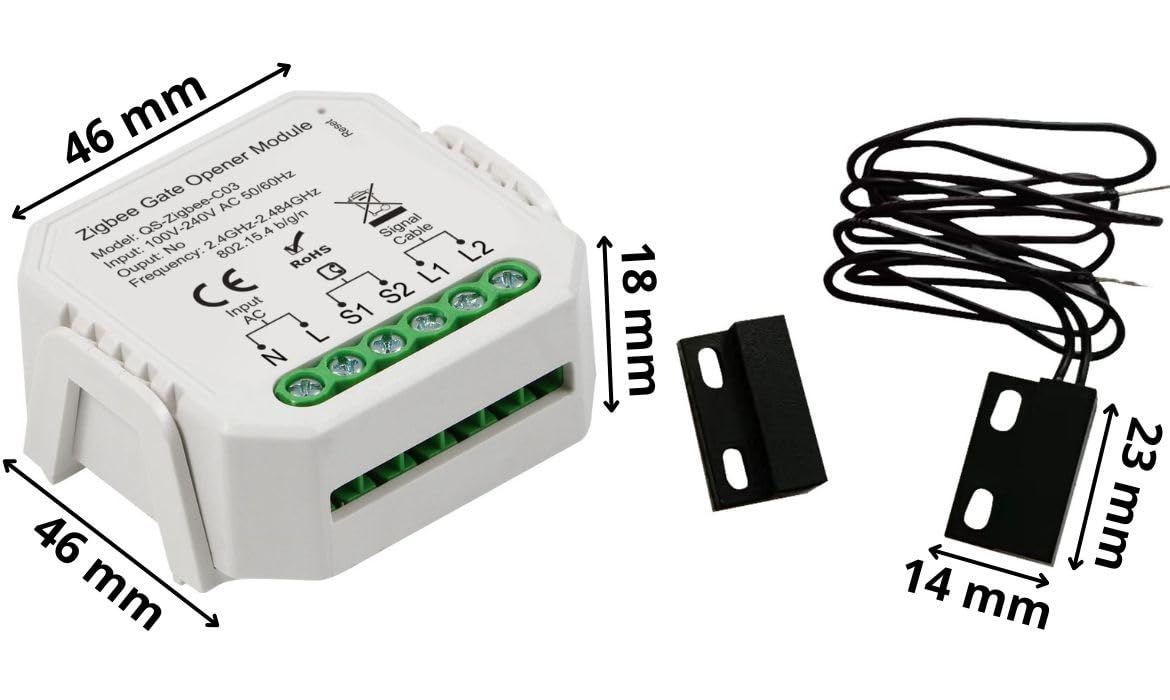 Sone Smart One Contrôleur de porte de garage Zigbee sans potentiel