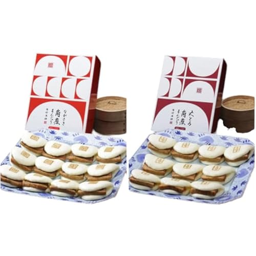 IS(カク) 岩崎本舗 FG003 岩崎本舗 長崎角煮まんじゅう 12個入 (箱)・大とろ角煮まんじゅう 10個入 (箱)