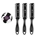 Frcolor 3pcs Negro Doble Lado del Pelo Adelgazador del Pelo Lateral Cortador...