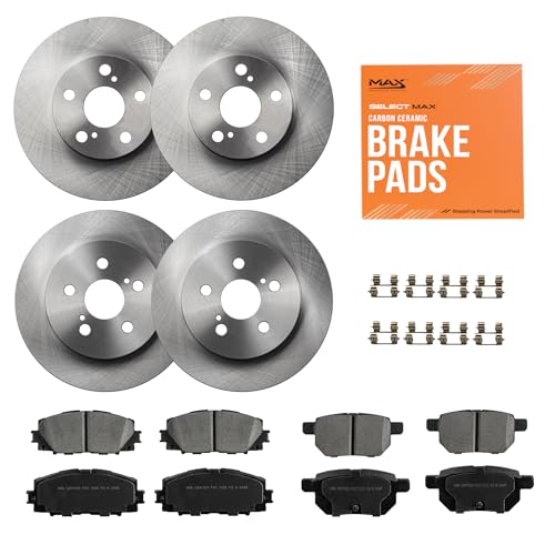 Max Advanced Brakes Front & Rear Brake Kit For Toyota Prius |…