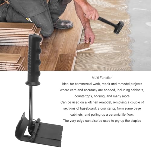 Trim Puller, Trim Removal Tool, Baseboard Removal Tool, Heavy Duty Pry Bar Home Trim Tile Removal Tool - Image 3