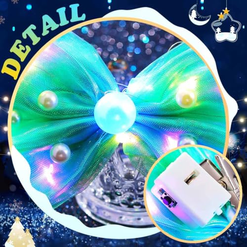 Pinzas para el cabello con luz LED decorativas JONKY miniatura 6