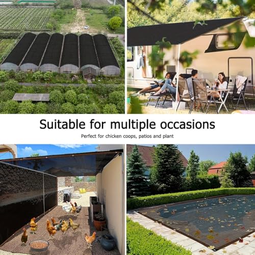 Bâche noire d'extérieur pour pergola et repas sur la terrasse - 6