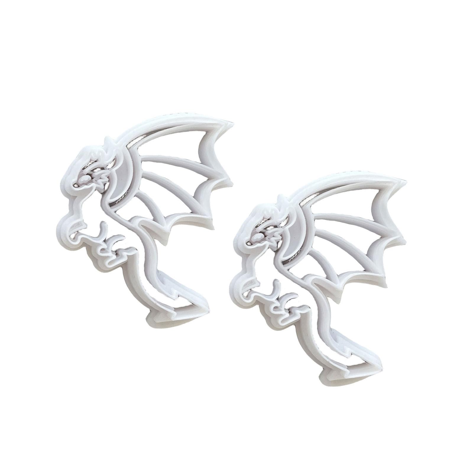 Jazuaiao 2Pcs Halloween Themed Clay Earring Maker Tool for Clay Earrings Halloween Themed Earring Molds Cutter Jewelry Making Tool