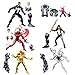 Hasbro Venom Marvel Legends: Venom, Carnage, Poison Spider-Man, Spider-Ham, Scream, Typhoid Mary Action Figure Set