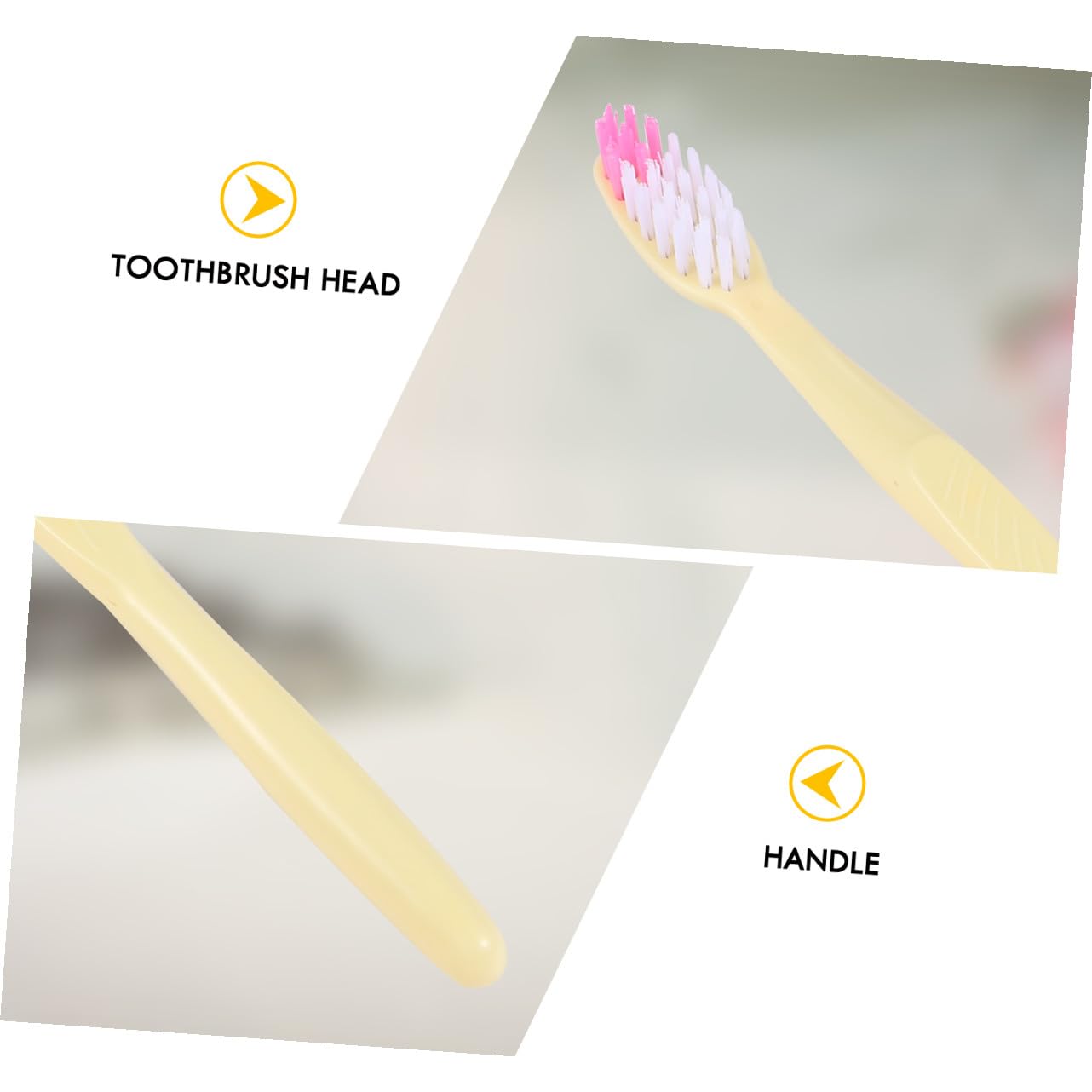 Kit Spazzolini da Denti in Plastica Portatile Usa e Getta Stili multipli Confezionati Singolarmente 100 Pezzi con Dentifricio per Viaggio e Hotel