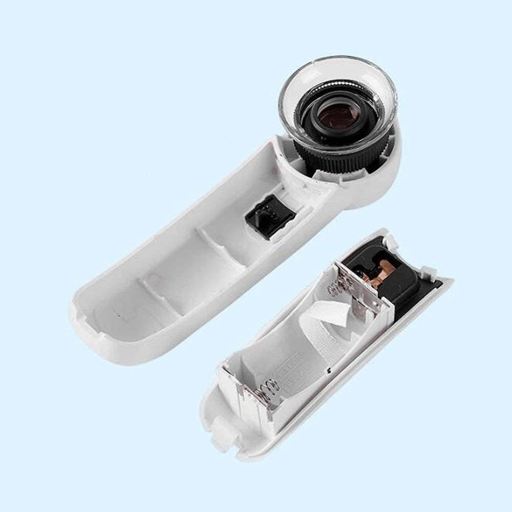 Amazon.co.jp: KIBTOY 拡大鏡 ライト付き 30倍 10倍 ハンドヘルド 大型 拡大鏡 18個のLED照明付き拡大鏡 黄斑変性  高齢者 読書用 はんだ付け スタンプ コイン ジュエリー用 : 文房具・オフィス用品 BBBFFF 照明付き拡大鏡ライトハンドヘルド調節可能ハンドフリー快適  ...