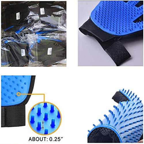 Generic-Pet-Grooming-Glove-Blue-Perfect-for-Dog-Cat-Rabbit-with-fur-short-and-long-Multi-role-Bathing-Massaging-Grooming-Shedding-Brush-Glove