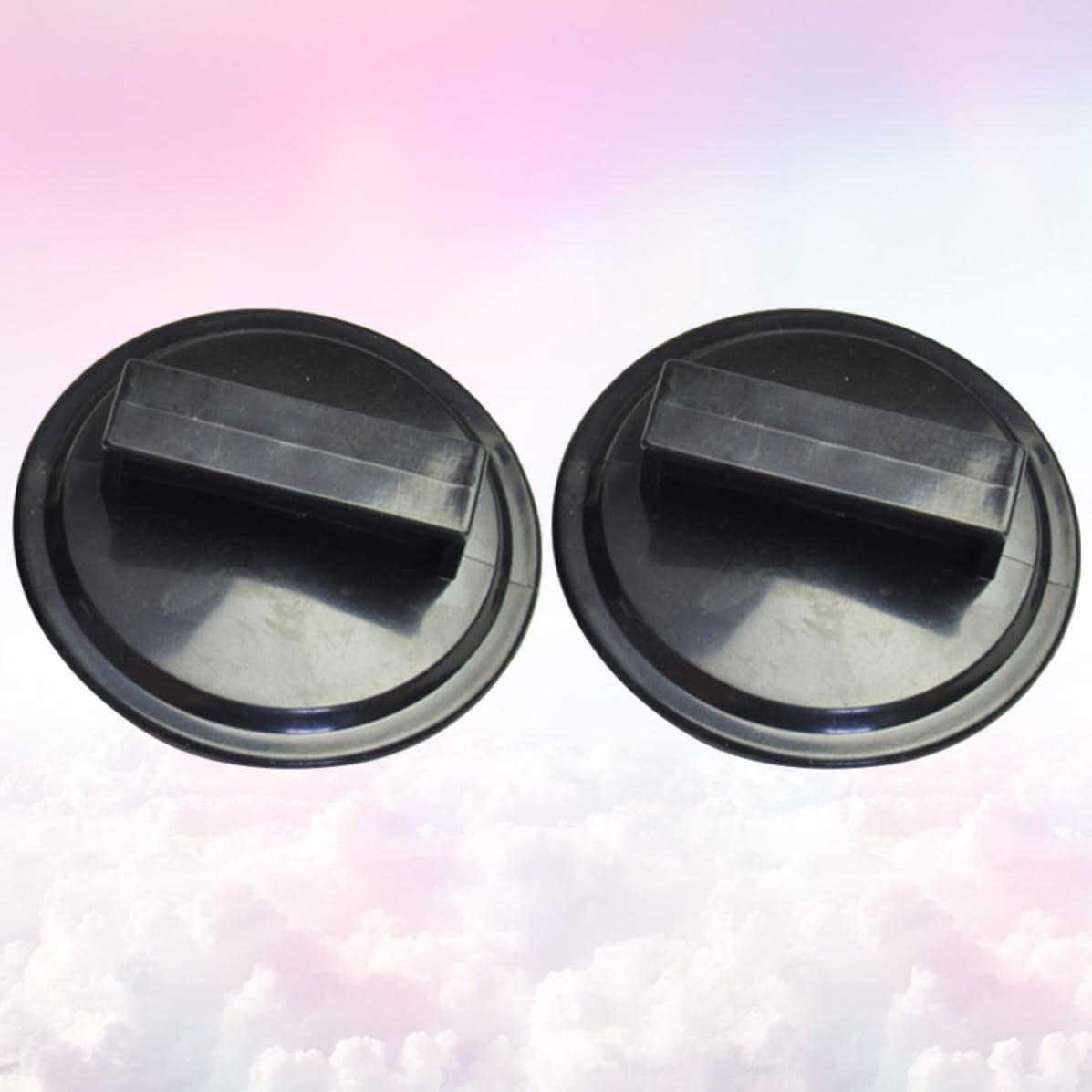 Mm Black Abs Food Waste Disposer Accessory Splashproof Basin Plug