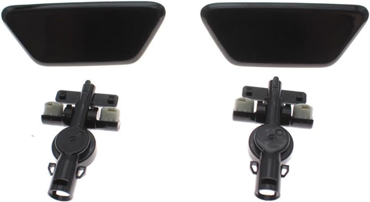 Car Headlight Water Jet Cap, for Sub&aru, for Legacy GT 2010 2011 2012 2013 2014 Outback 2013 2014 Headlight Washer Spray Nozzle Cover Cap with Connector Holder