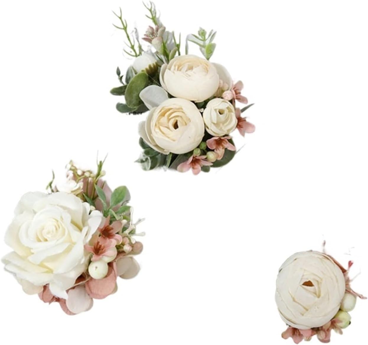 ブートニエール ピンク 新郎 コサージュ ウェディング ブートニエール ピンク ブローチ 花 ブライズメイド ピン 来客用 結婚アク