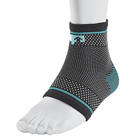 Ultimate Performance Ultimate Compression Elastic Ankle Support, Medium, Black/Blue Up5155m Cover