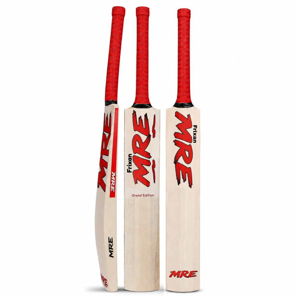Wooden Cricket Bat for Kids | Popular Willow Size 5 | Perfect for Boys 10-12 Years | Lightweight & Durable Cricket Training Bat with Tennis Ball and bat Cover-image-38