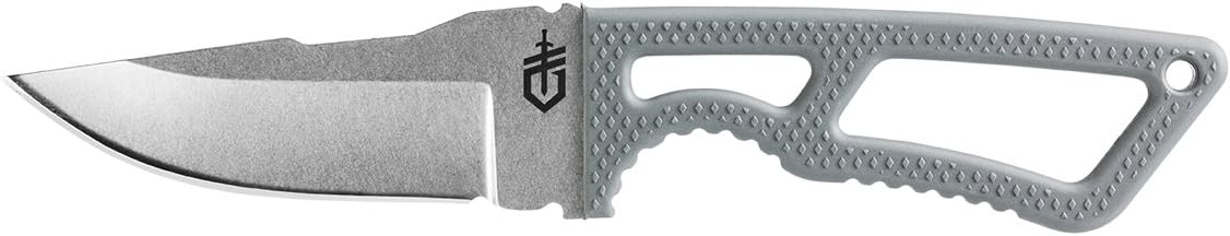 Gerber Ghostrike Fixed Blade Knife, Tactical Grey, BDZ1 Fine Edge [30-001424]